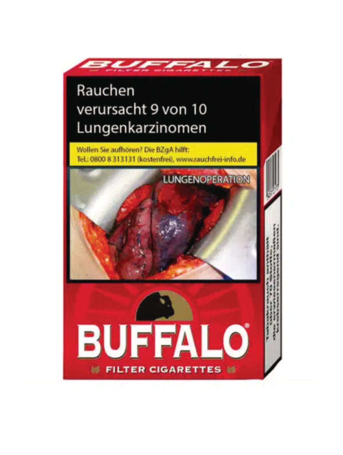 Buffalo Red Zigaretten 1 Stange