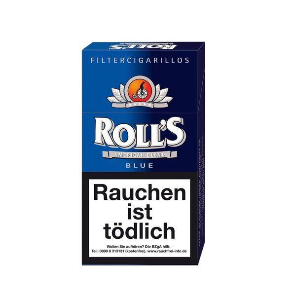 Rolls Zigarillos Blue Naturdeckblatt 1 Packung