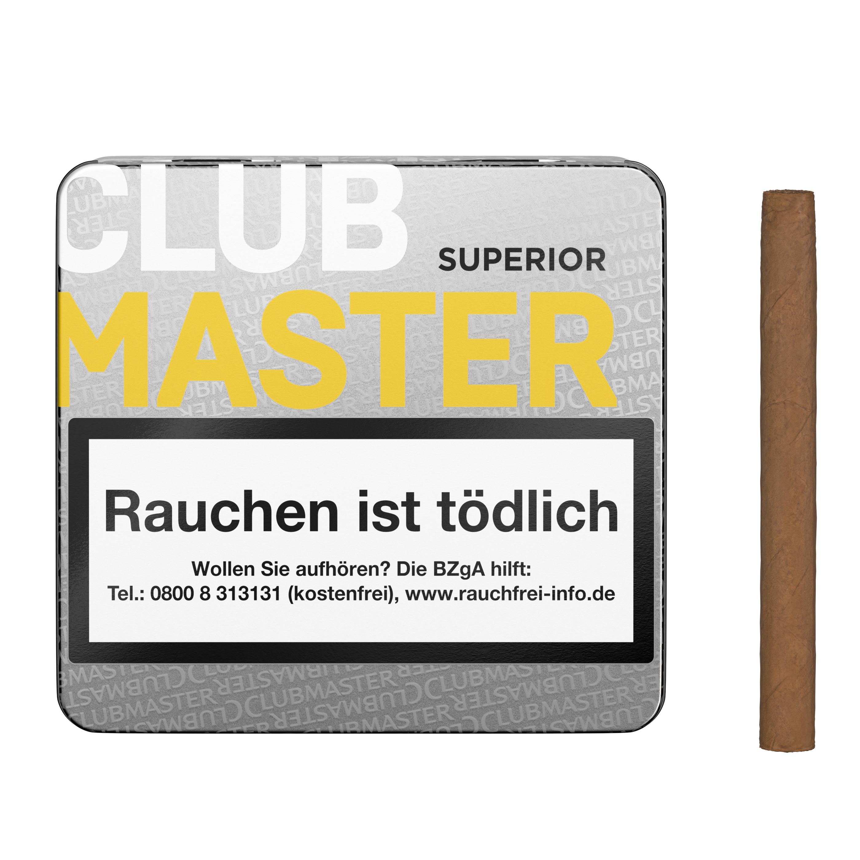 Clubmaster Zigarillos 141 Superior Sumatra 1 Stange 5x20 Stück