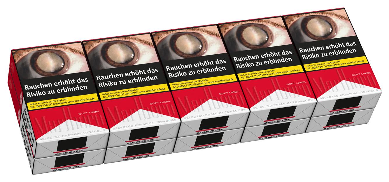 Marlboro Red Soft Zigaretten 1 Stange 10x20 Stück