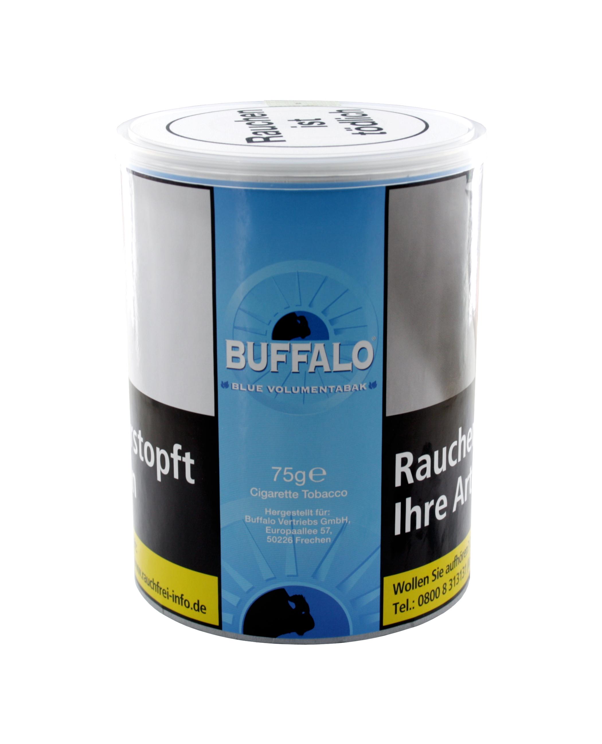 Buffalo Volumentabak Blue Fine 1 Dose 75 Gramm