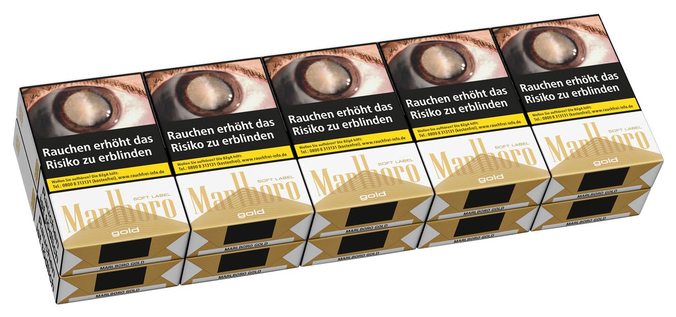 Marlboro Gold Soft Zigaretten 1 Stange 10x20 Stück