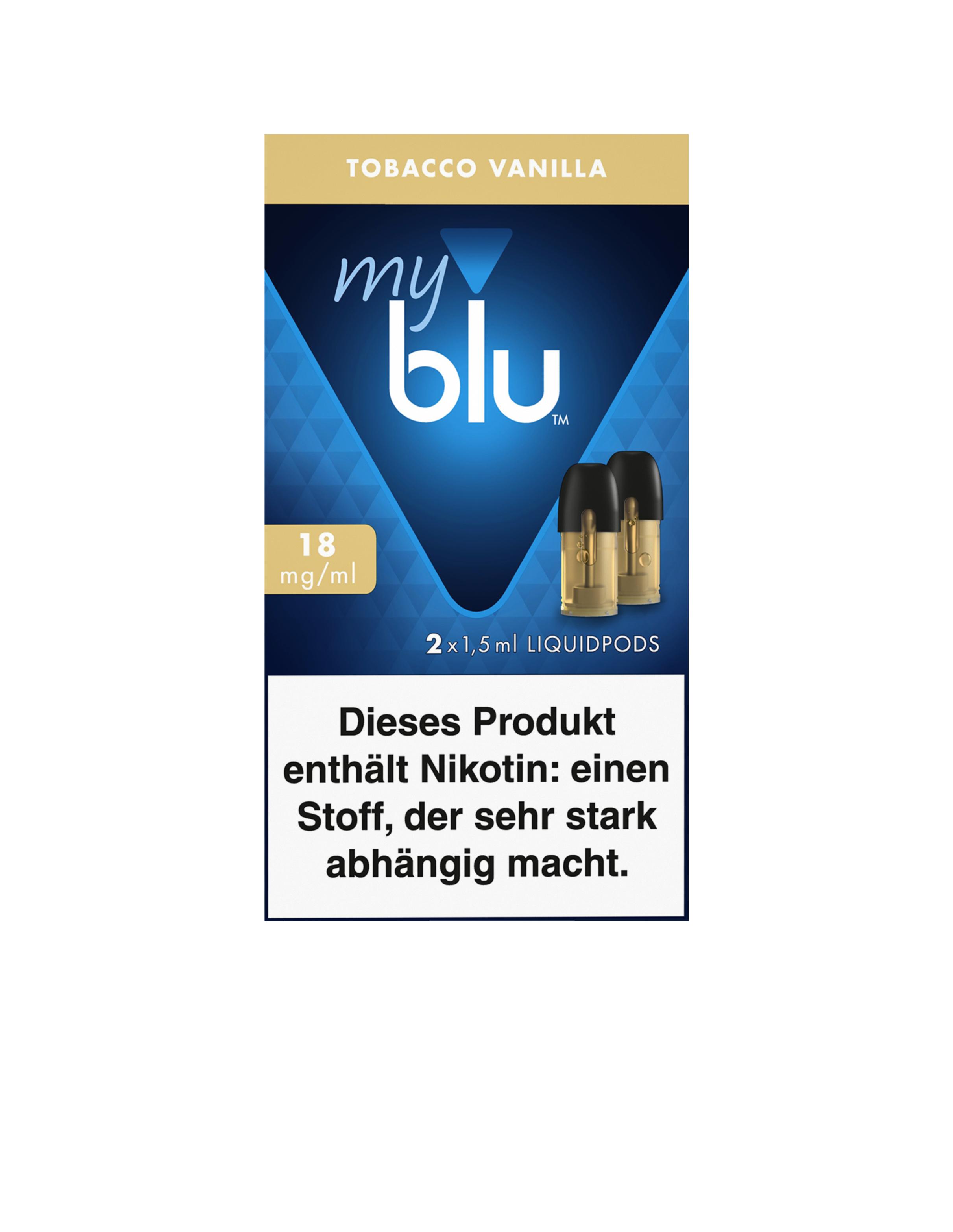 myBlu Tobacco Vanilla 18mg 1 Packung