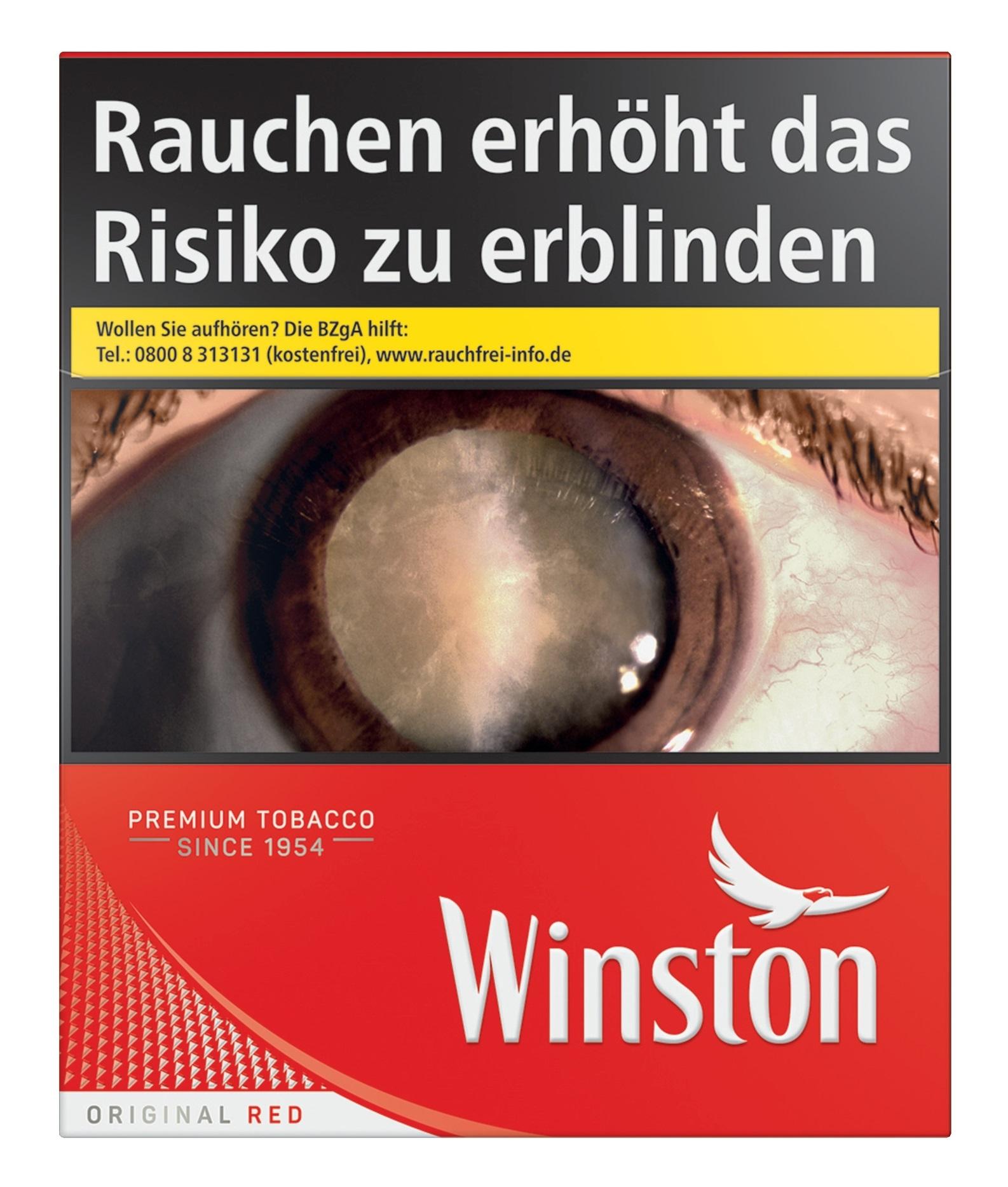 Winston Red Zigaretten 5XL 1 Packung 41 Stück