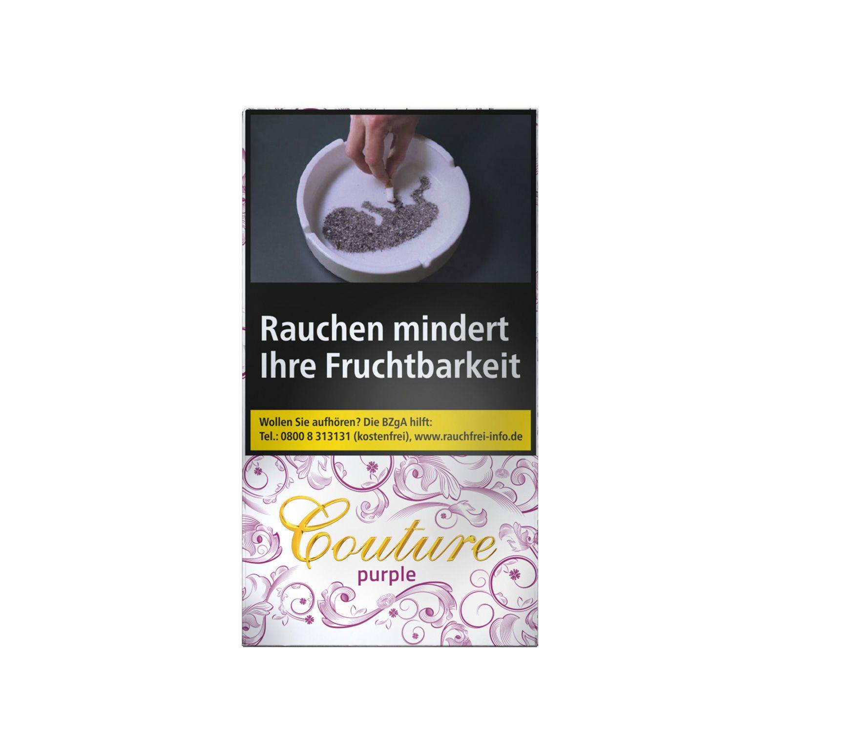 Couture Slim Purple Zigaretten 1 Stange 10x20 Stück