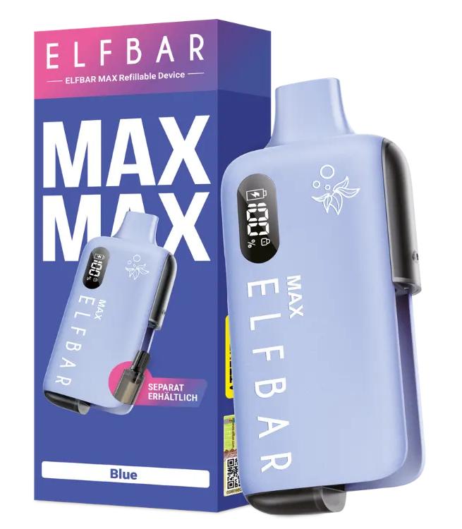 ELF Bar Max Basisgerät Blue 1 Packung 1 Stück