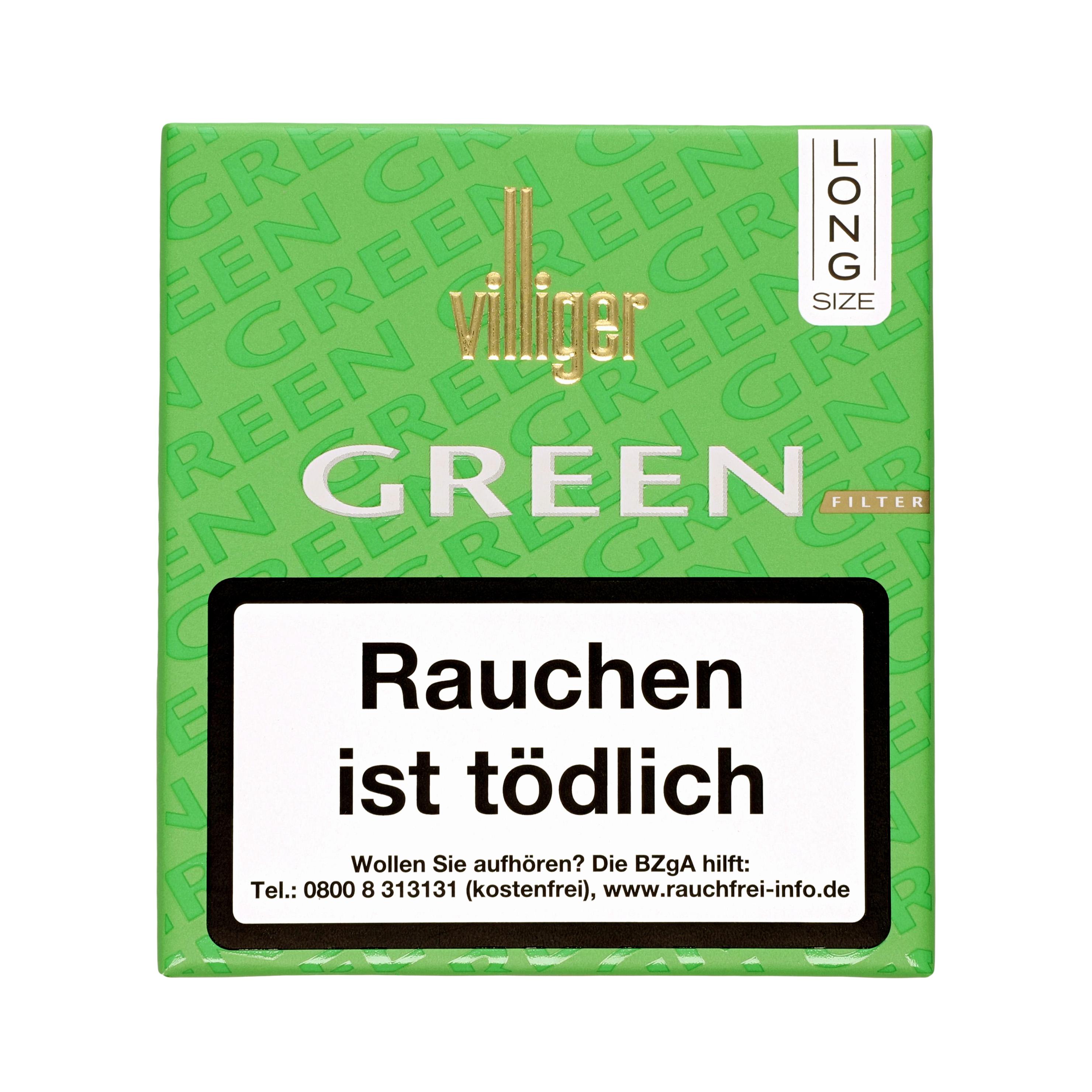 Villiger Green Filter Long  1 Stange
