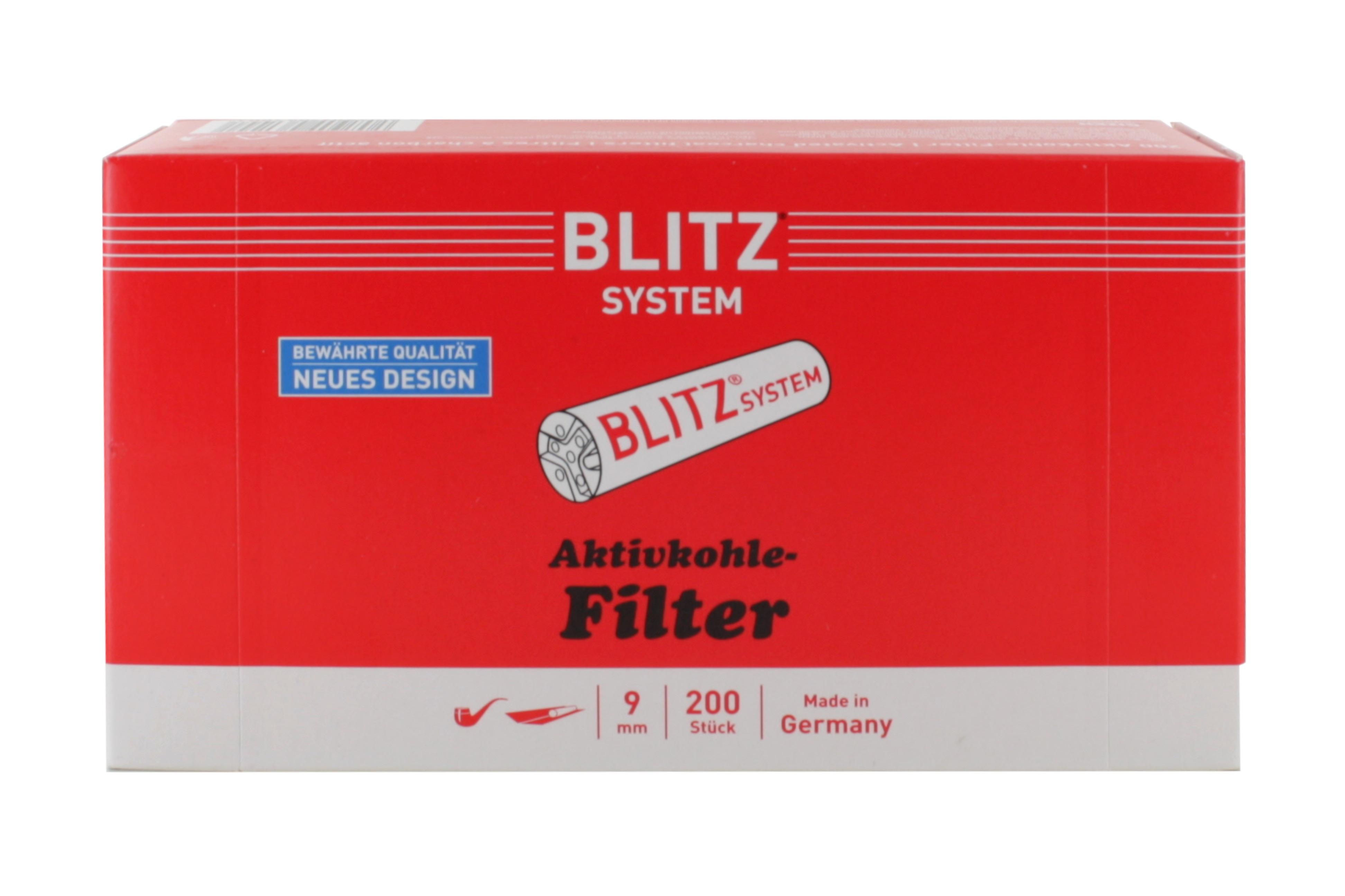 Blitz Aktivkohlefilter 9mm 1 Packung