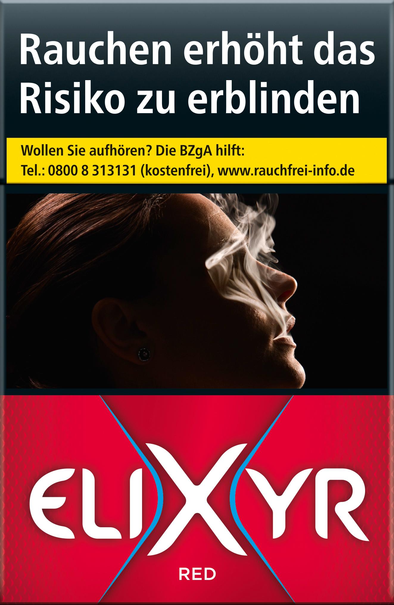 Elixyr Zigaretten Red 1 Stange