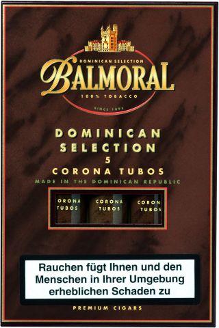 Balmoral Zigarren Dominican Selection Corona Tubos 1 Packung