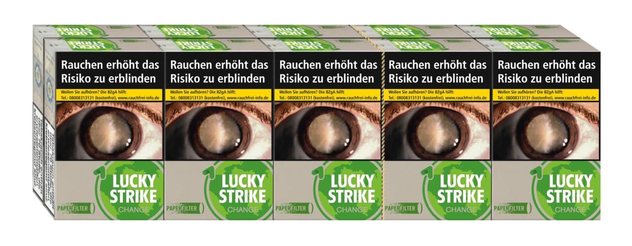 Lucky Strike Zigaretten Change Green 1 Stange