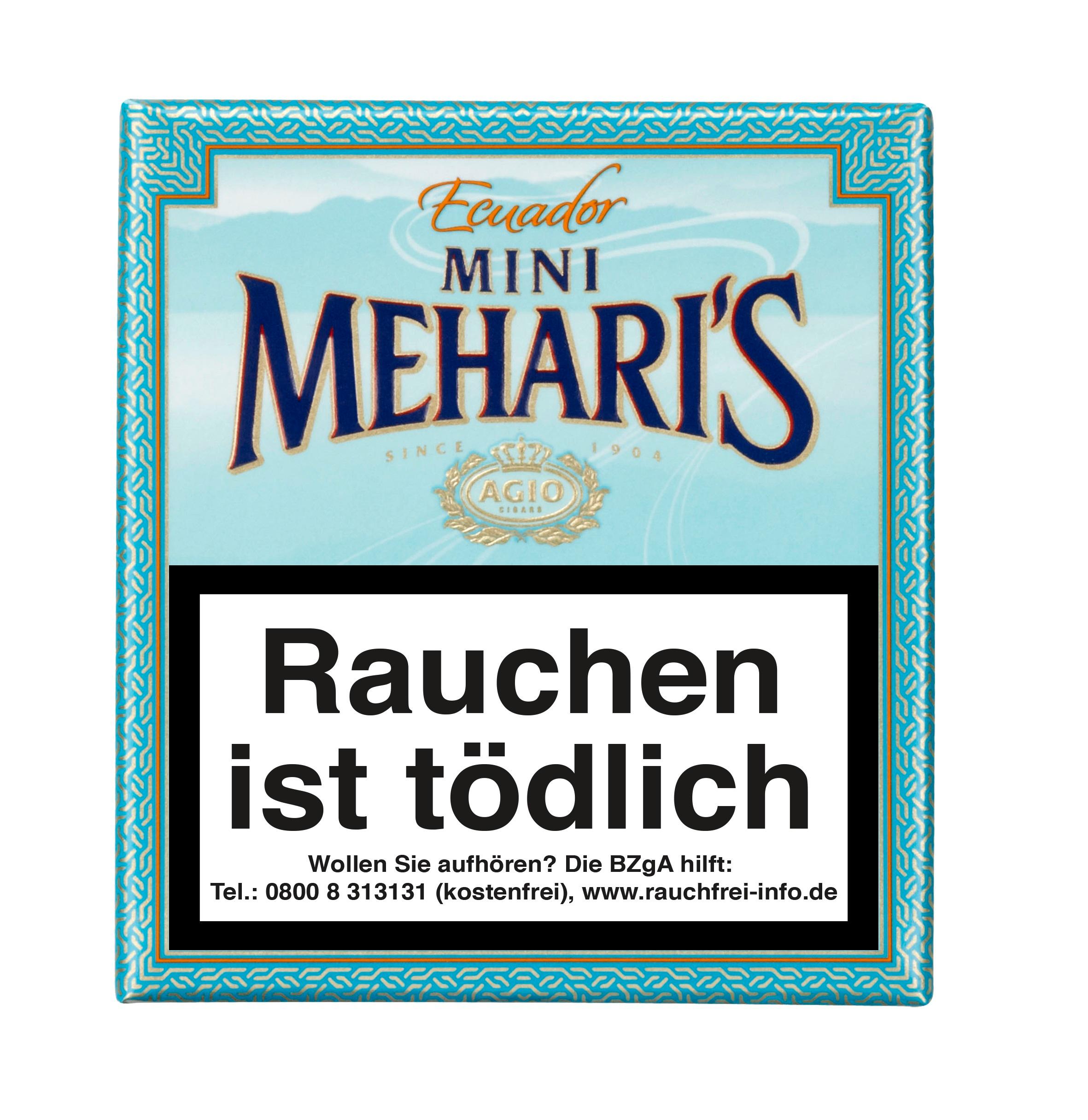 Agio Meharis Zigarren Mini Ecuador 1 Stange