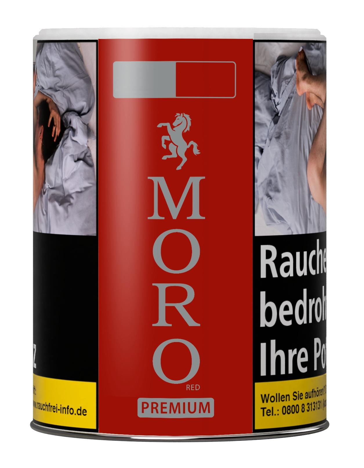 Moro Zigarettentabak rot 1 Dose 130 Gramm