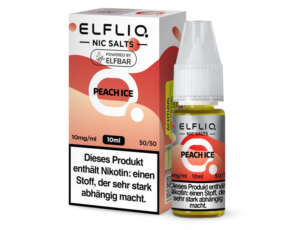 ELFLIQ Peach Ice 10mg 1 Packung 1 Stück