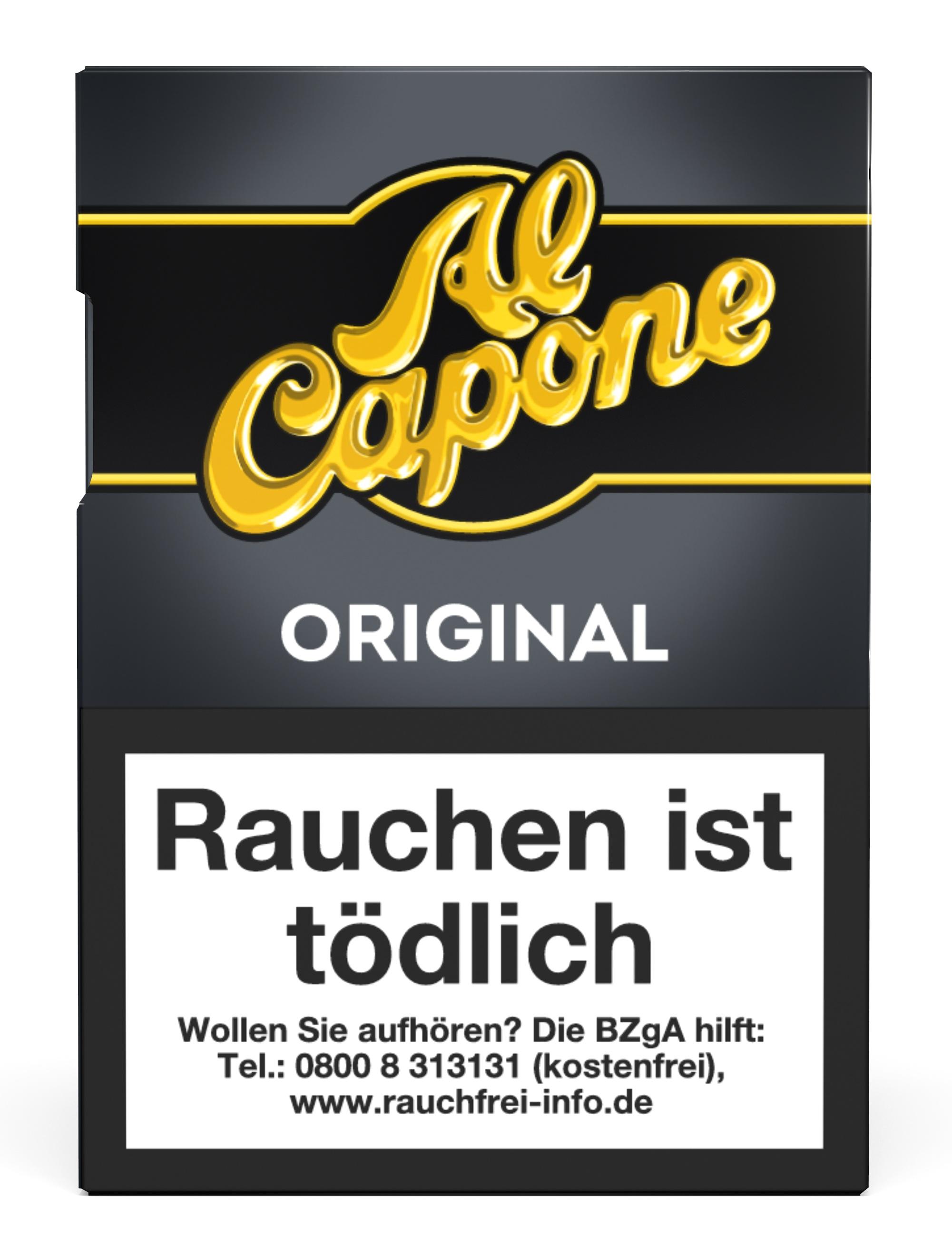 Al Capone Pocket Filter Original Zigarillos 1 Stange 10x18 Stück
