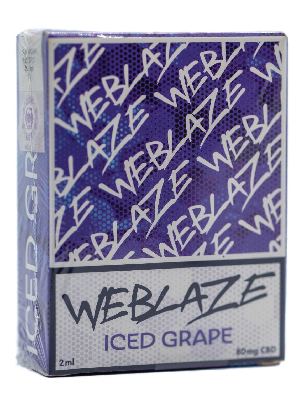 WeBlaze Iced Grape CBD Vape