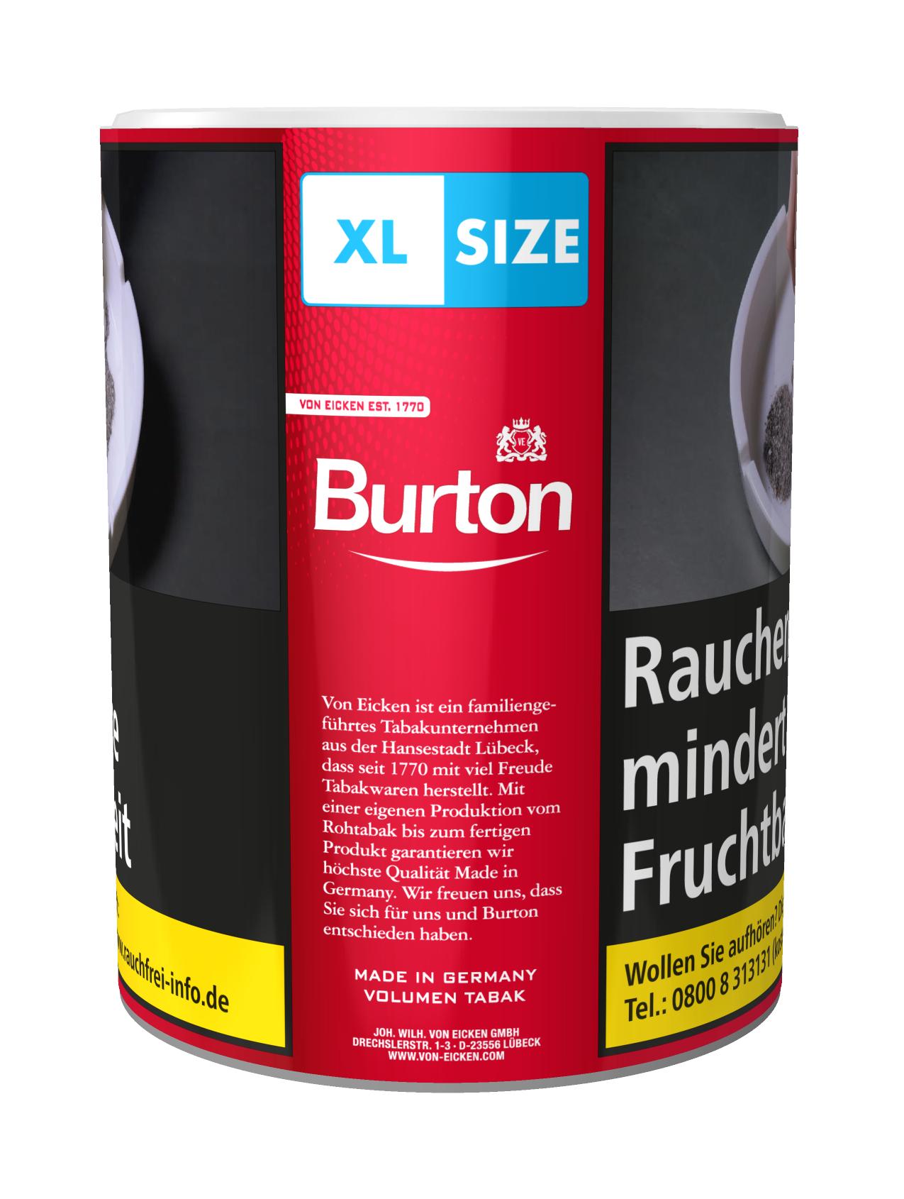 Burton Volumentabak Full Red XL 1 Dose 65 Gramm