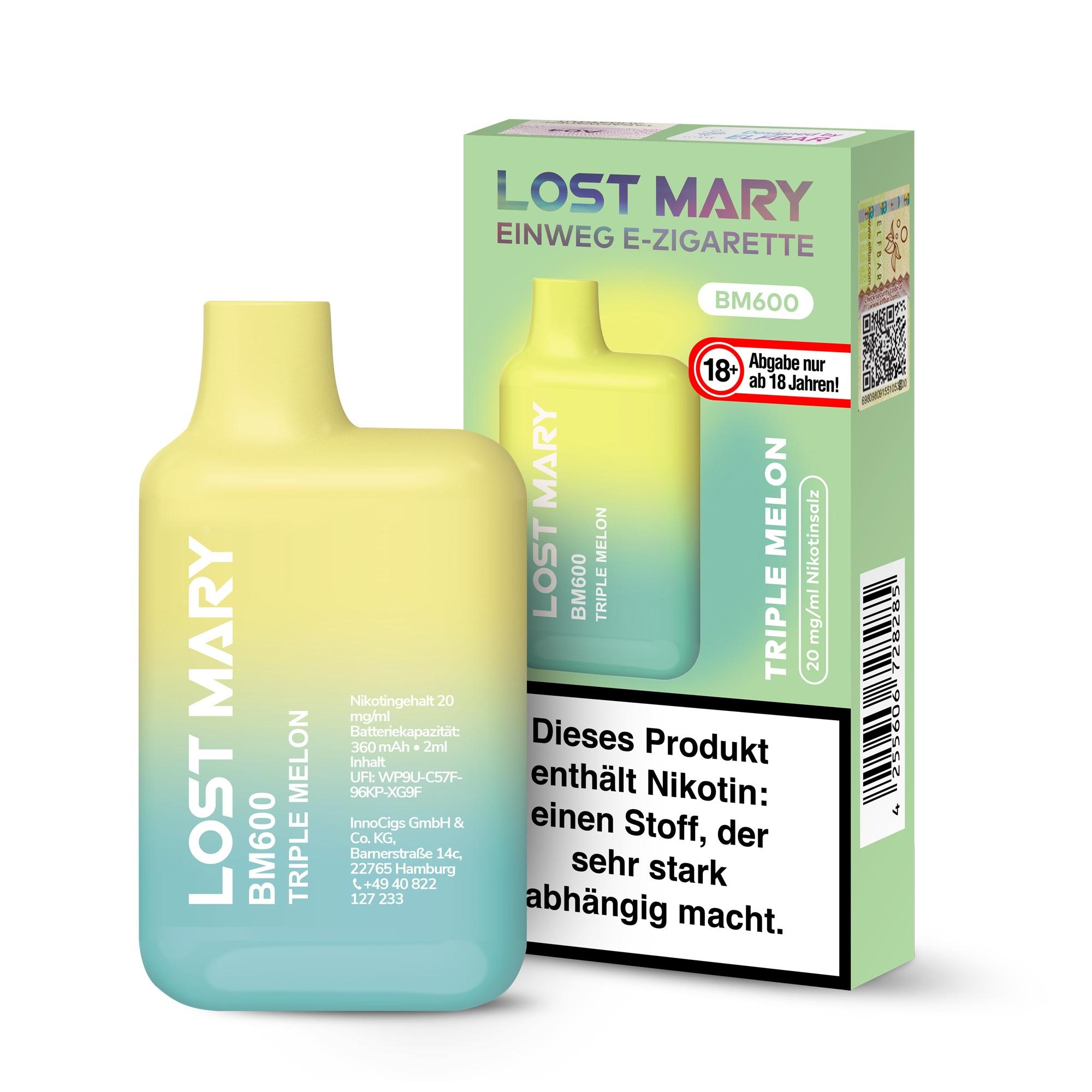 Lost Mary by Elf Bar Triple Melon 1 Packung 1 Stück