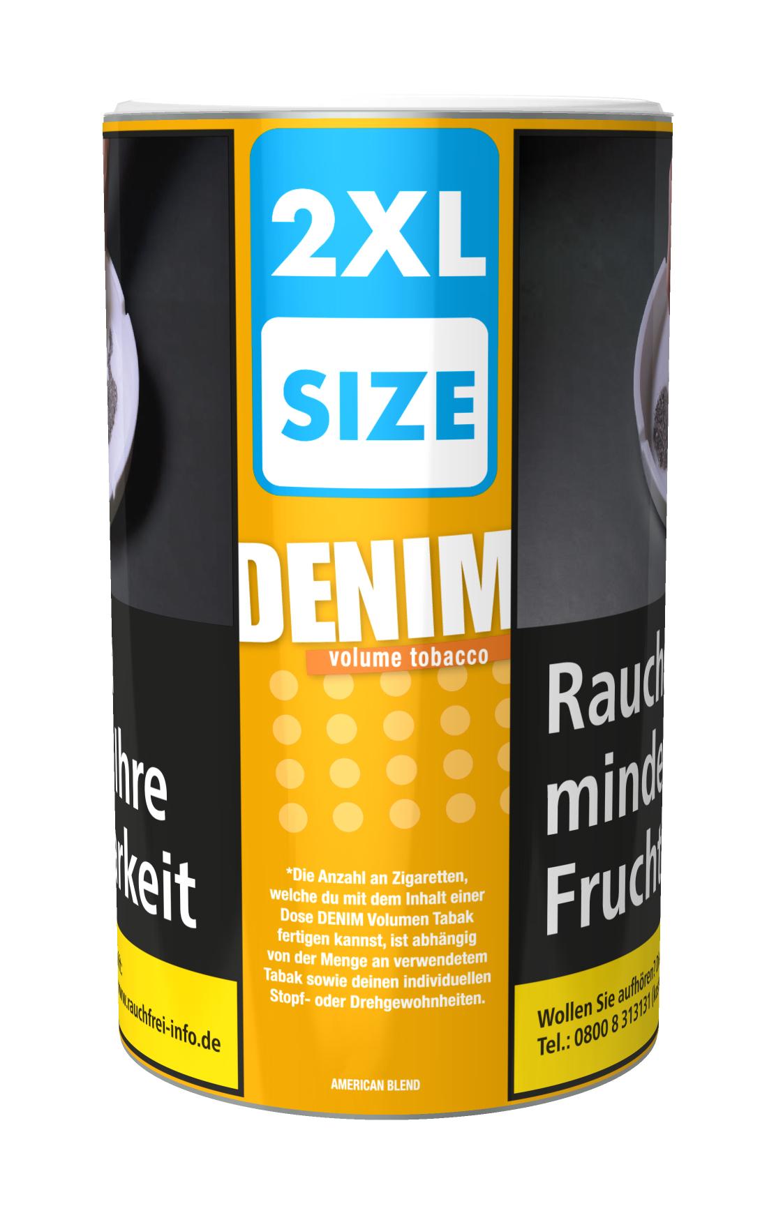 Dose Denim 2XL Volumentabak (90 Gramm) American Blend.