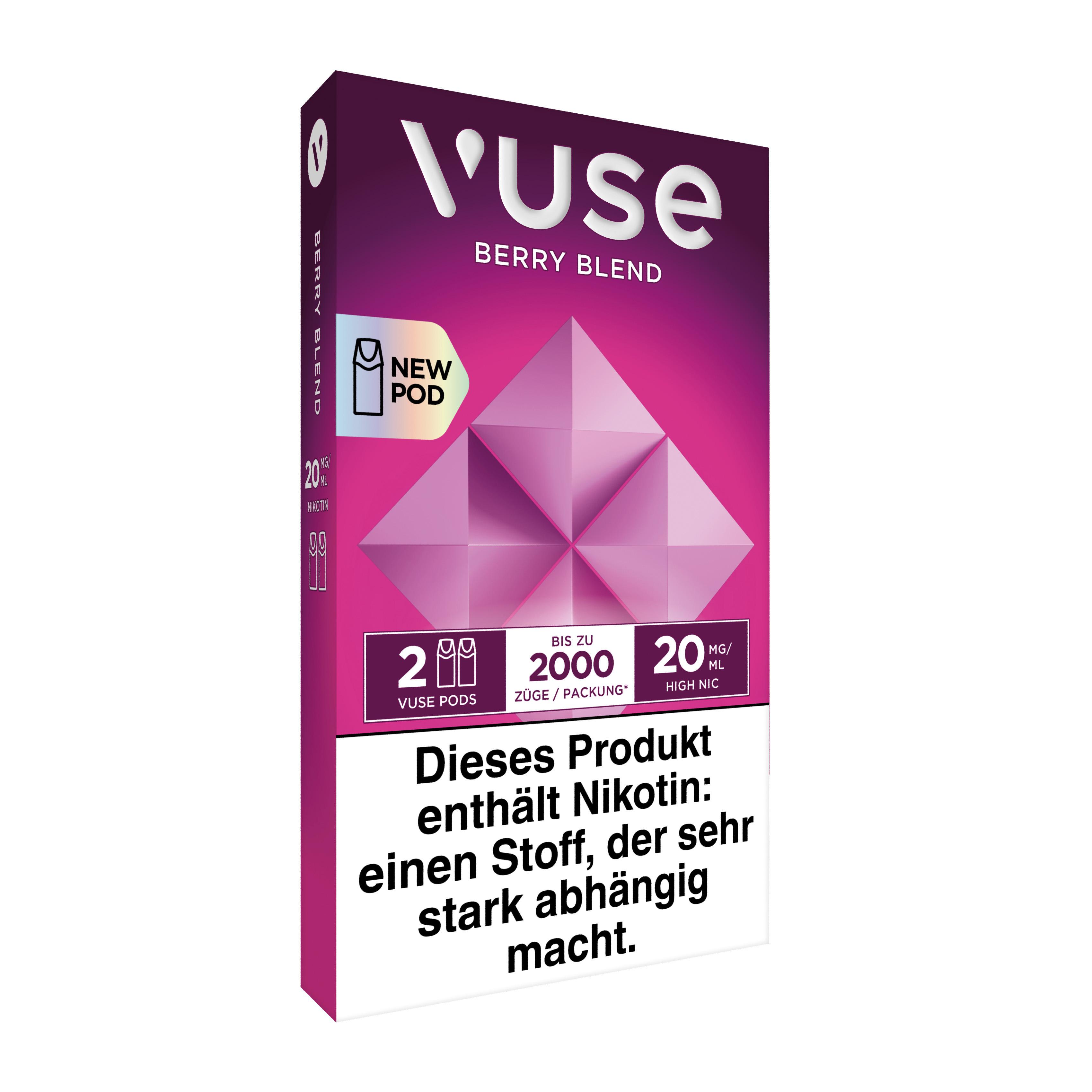Vuse Pod Berry Blend 20mg 1 Packung 2 Stück