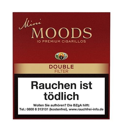 Dannemann Moods Double Filter Zigarillos 1 Packung 10 Stück