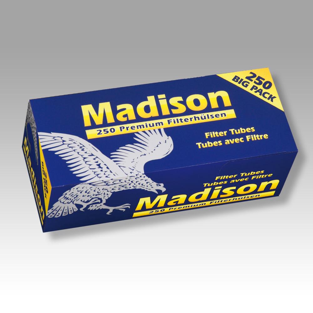 Madison Zigarettenhülsen 1 Packung