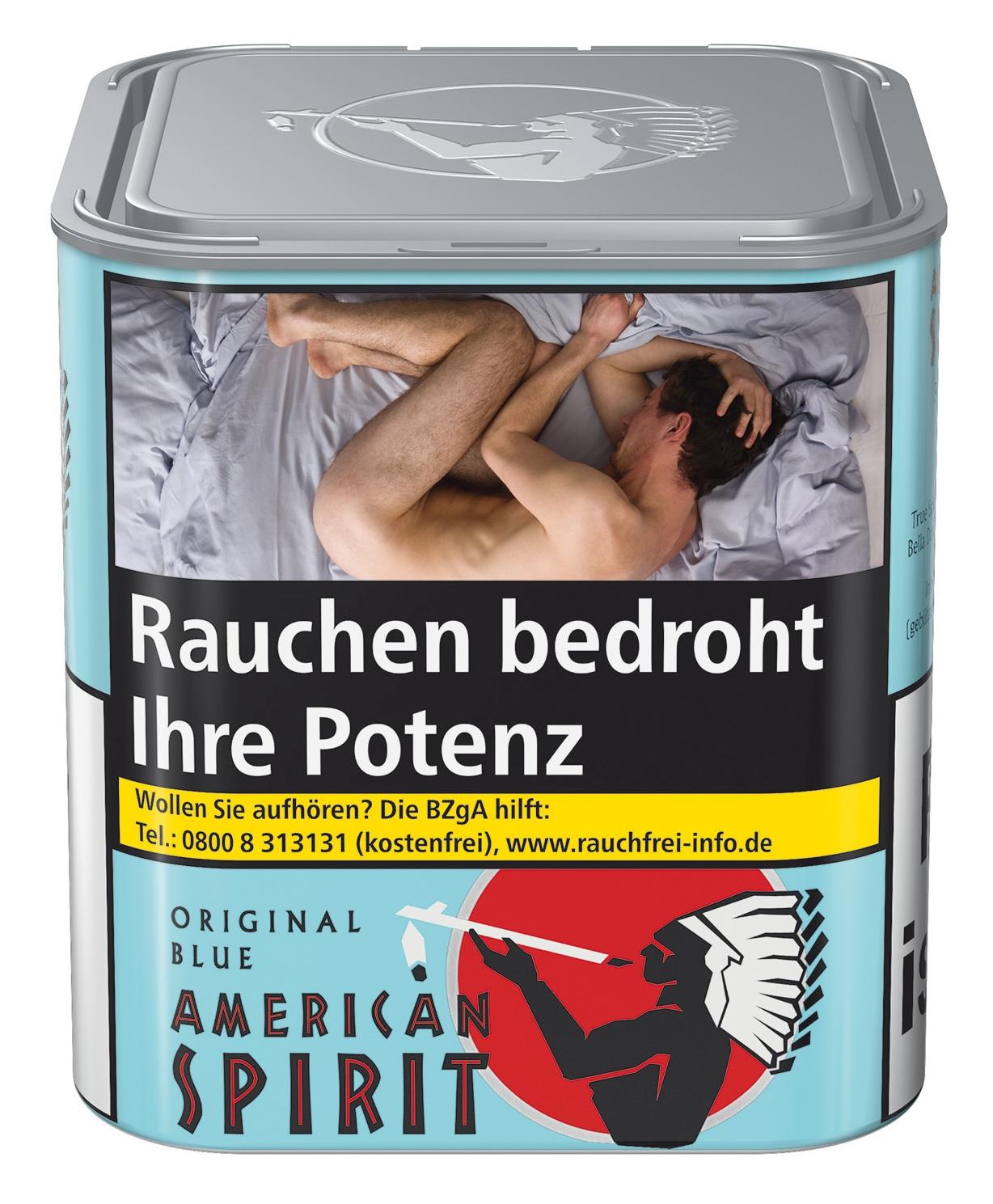 American Spirit Zigarettentabak Original Blue 1 Dose 80 Gramm