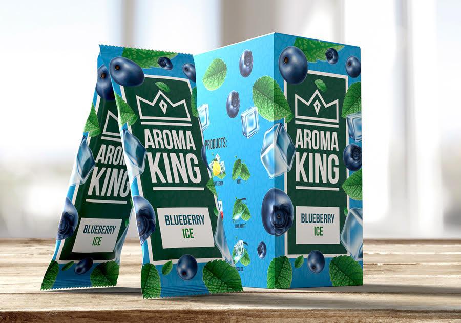 Aroma King Aromakarten Blueberry Ice 1 Packung
