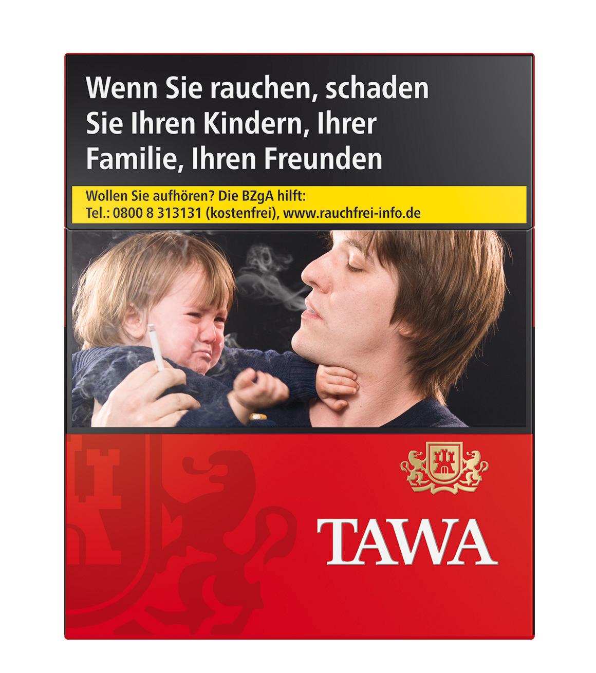 Tawa Red XL Zigaretten 1 Packung