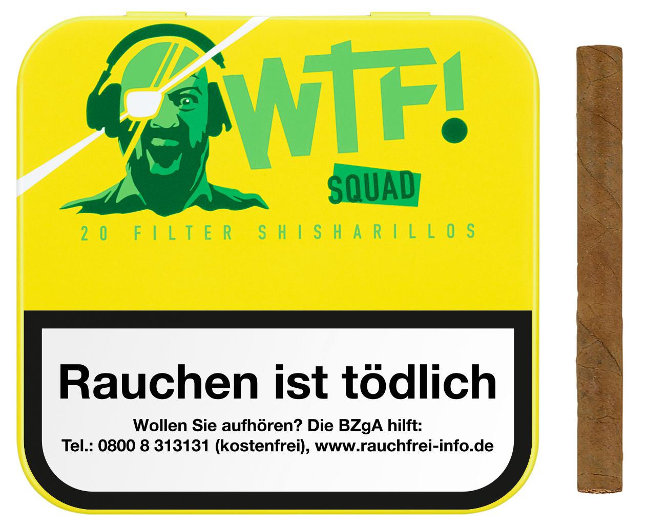 WTF! Shisharillo Squad 1 Packung 20 Stück