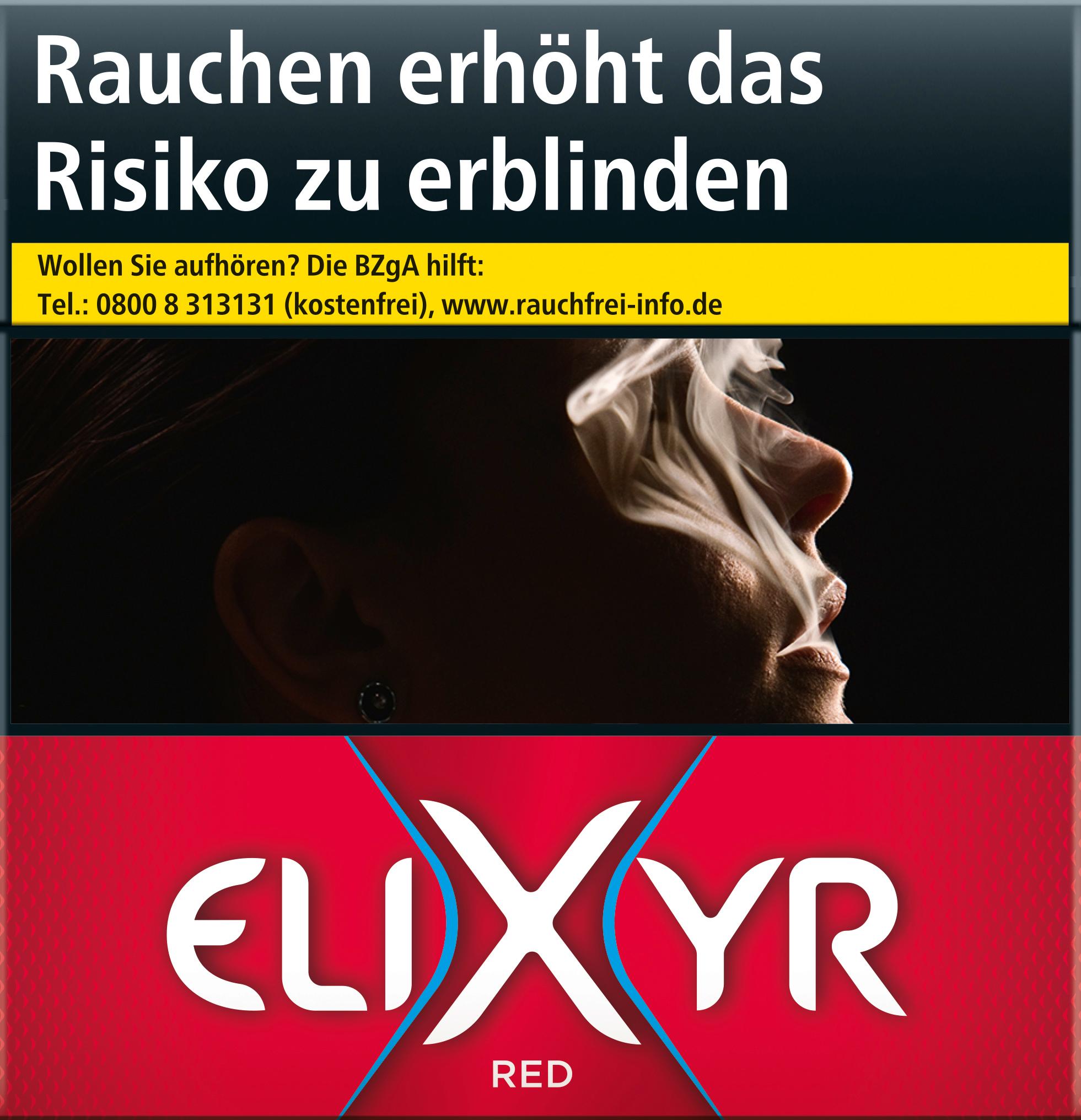 Elixyr Reds XXXL Zigaretten 1 Stange