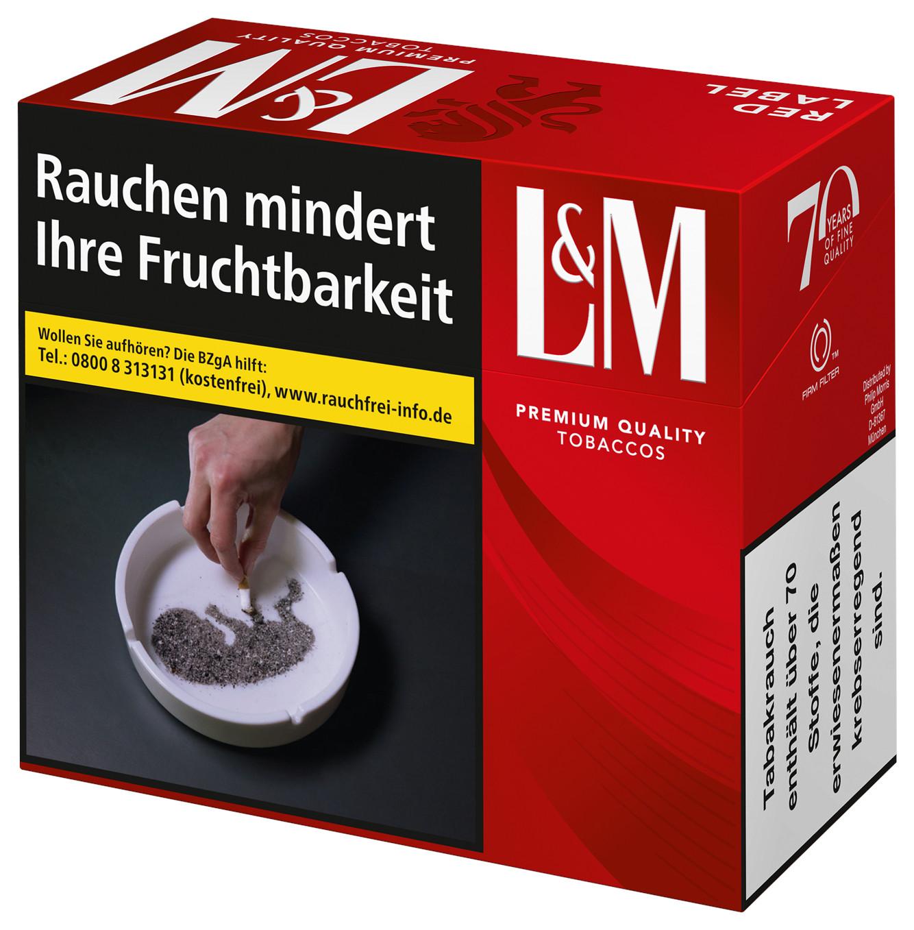 L&M Red 9XL 1 Stange 3x77 Stück