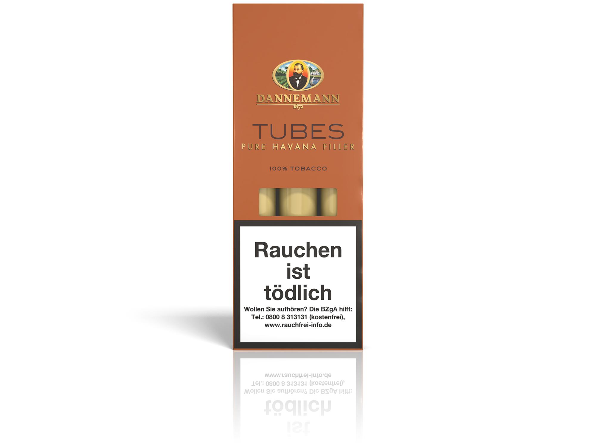 Dannemann Tubes Pure Havana Zigarren 1 Packung