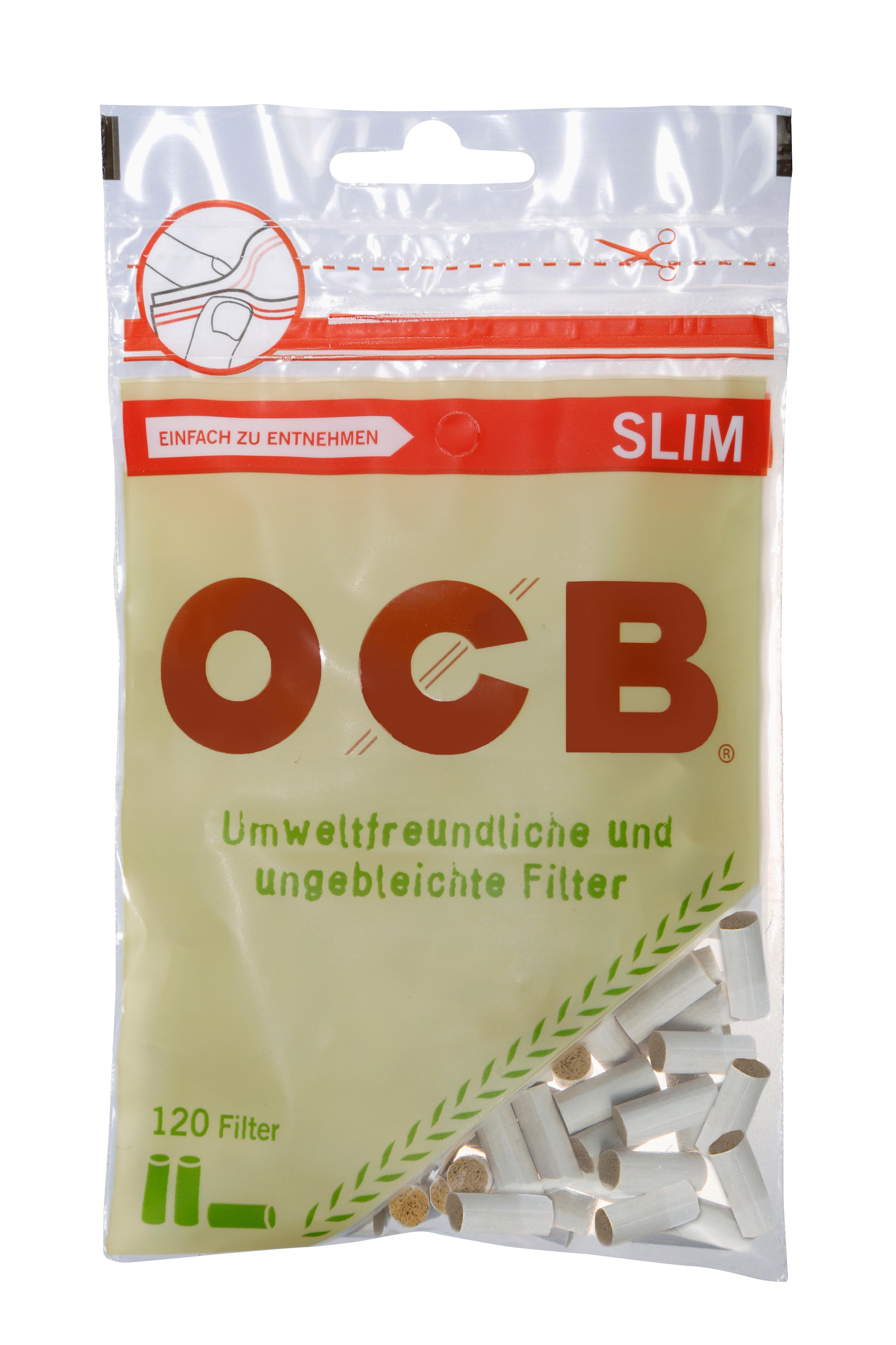 OCB Drehfilter Organic Slim 1 Packung