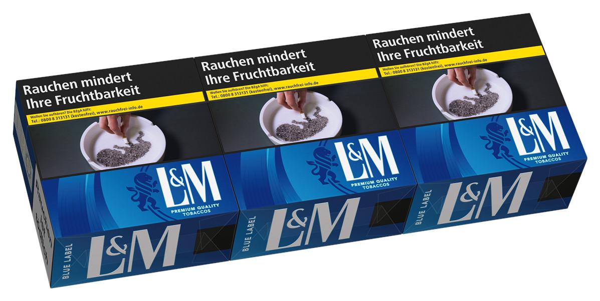 L&M Blue 7XL Zigaretten 1 Stange 3x57 Stück