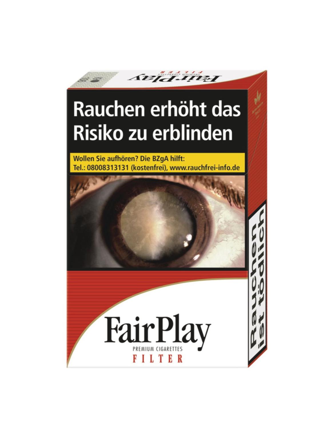 Fair Play Filter XL Zigaretten 1 Packung
