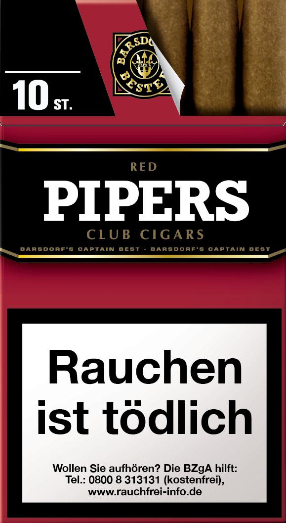 Pipers Zigarillos Little Cigars Cherry/Red 1 Packung