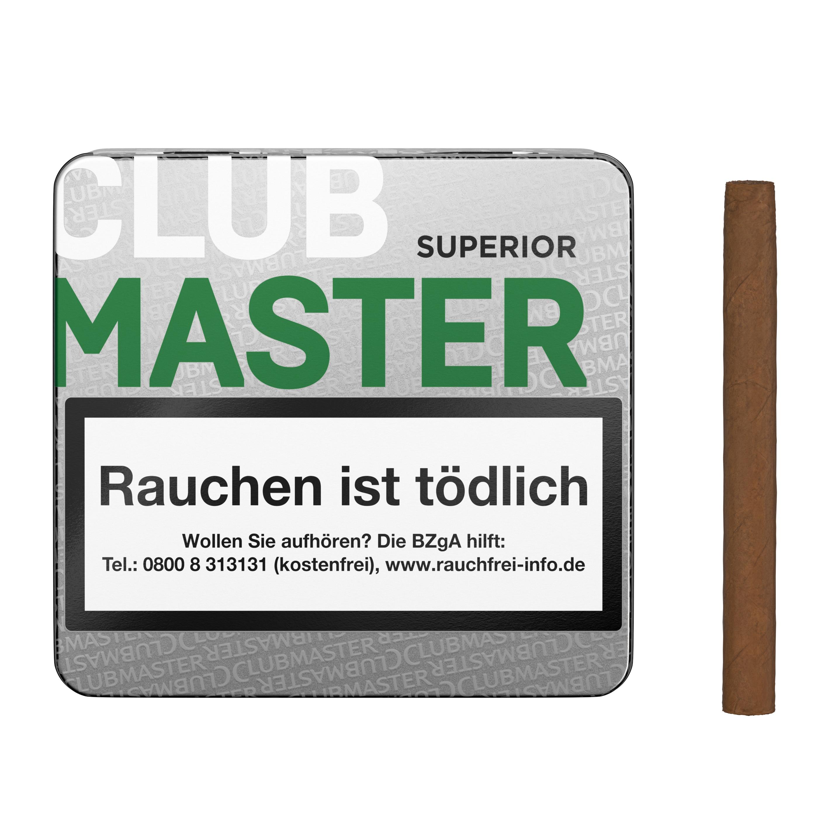 Clubmaster Zigarillos 144 Superior Brasil 1 Packung