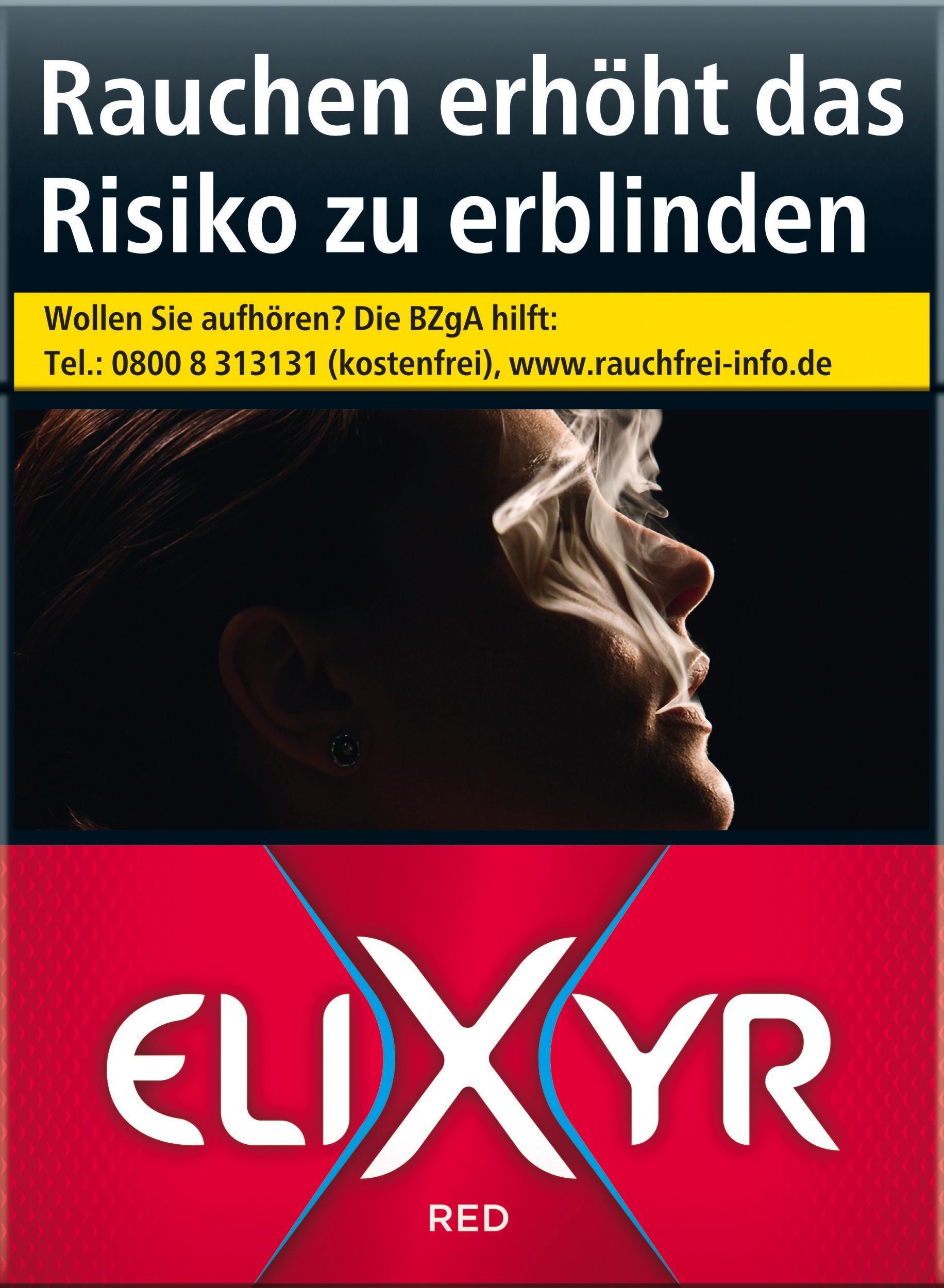 Elixyr Red XXL Zigaretten 1 Packung 27 Stück