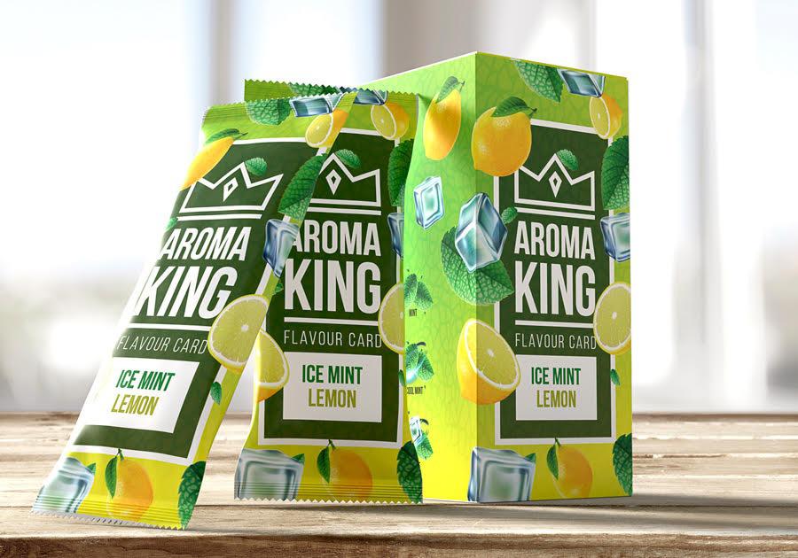 Aroma King Aromakarten Ice Mint Lemon 1 Packung