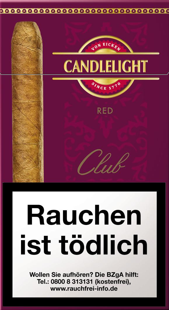 Candlelight Zigarren Senorita Club Red (Cherry) 1 Packung