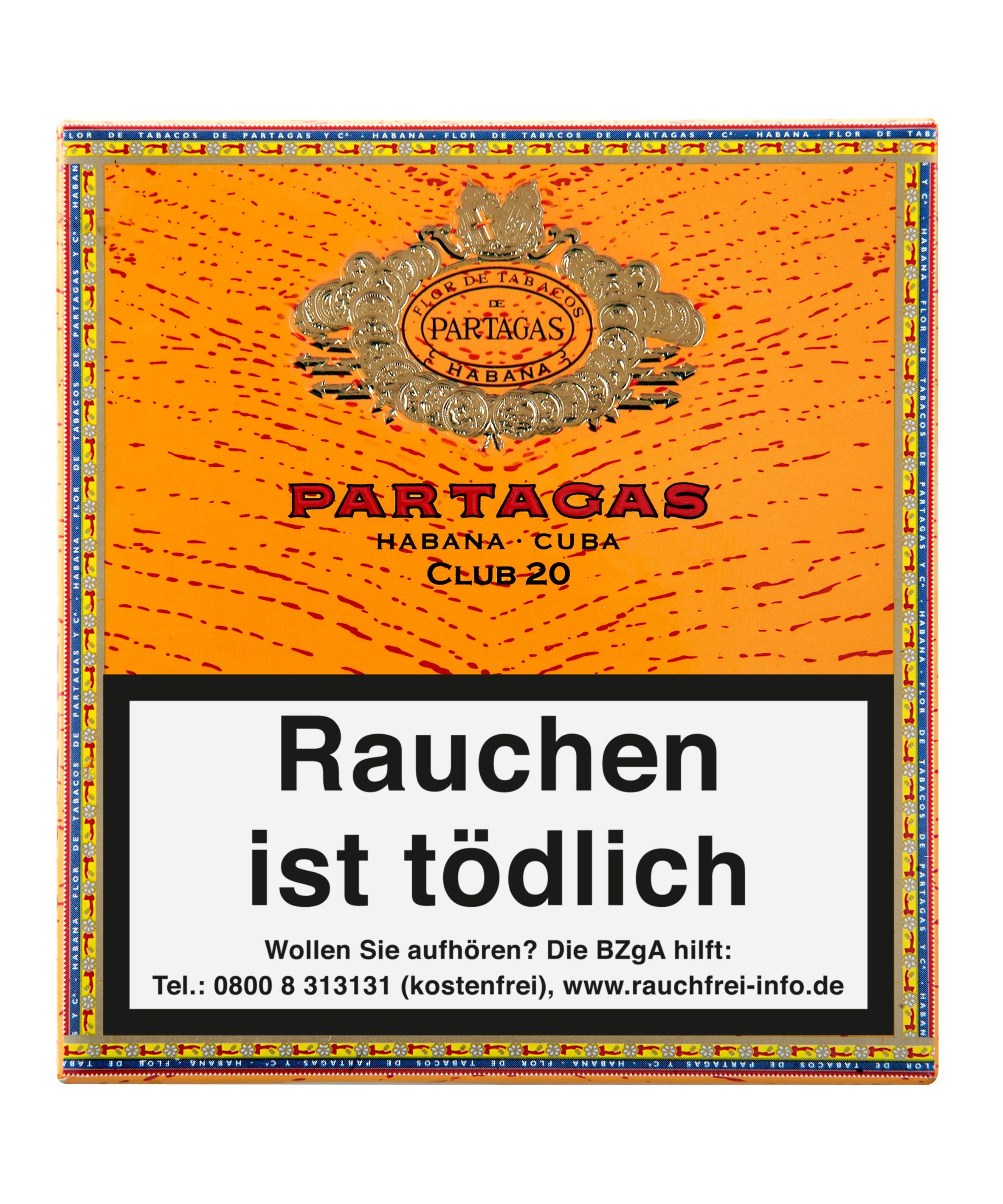 Partagas Club Zigarillos  1 Stange 5x20 Stück