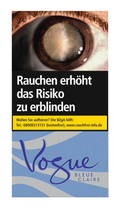 Vogue Zigaretten Bleue Claire Super Slims 1 Packung 20 Stück