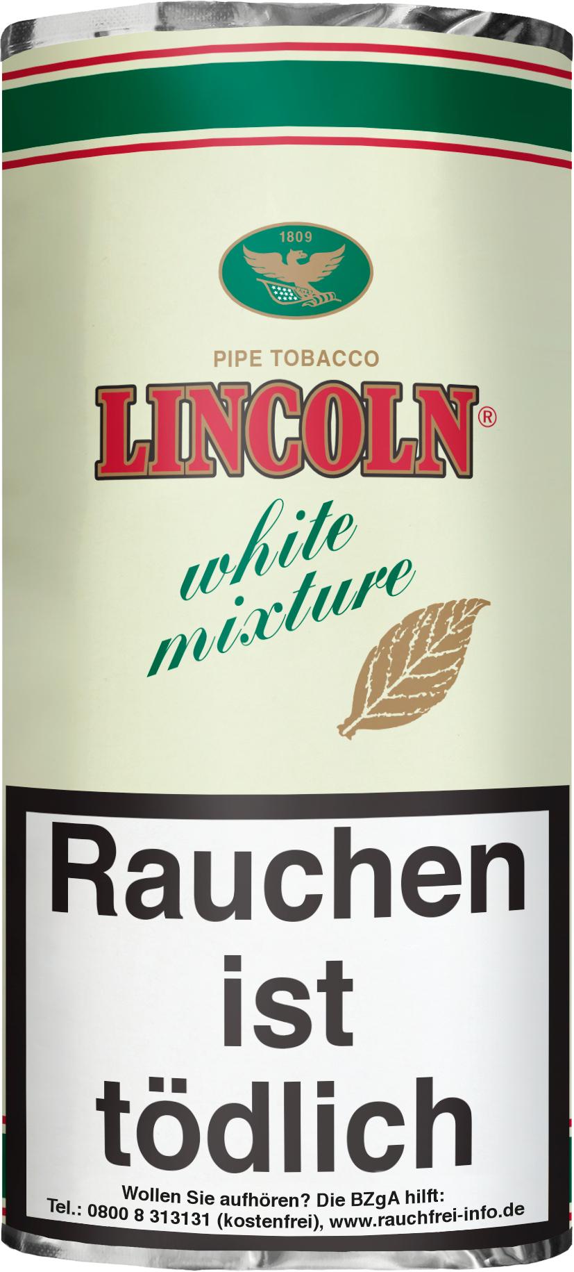 Lincoln Pfeifentabak White Mixture 1 Stange