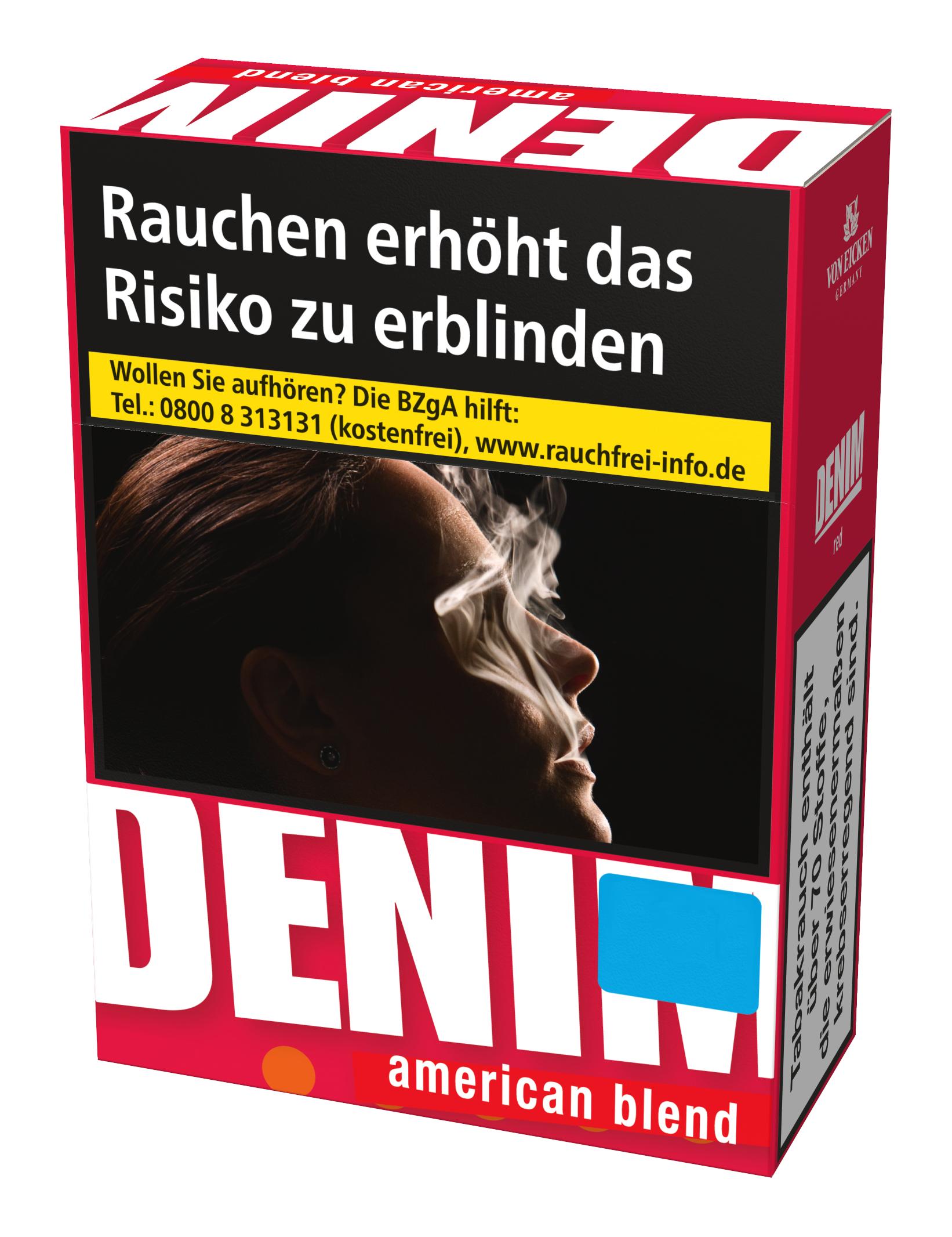 Denim Zigaretten Red XXL 1 Stange 8x29 Stück