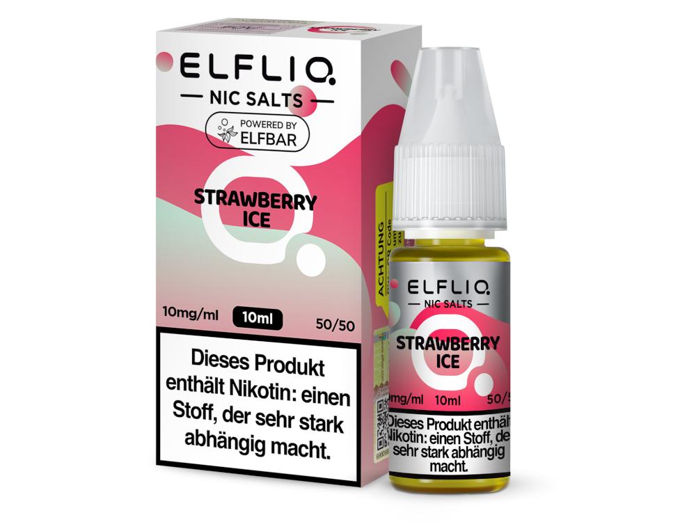 ELFLIQ Strawberry Ice 10mg 1 Packung 1 Stück