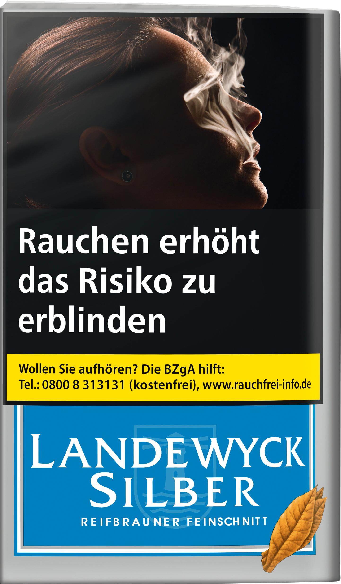 Landewyck Silber Zigarettentabak 1 Packung