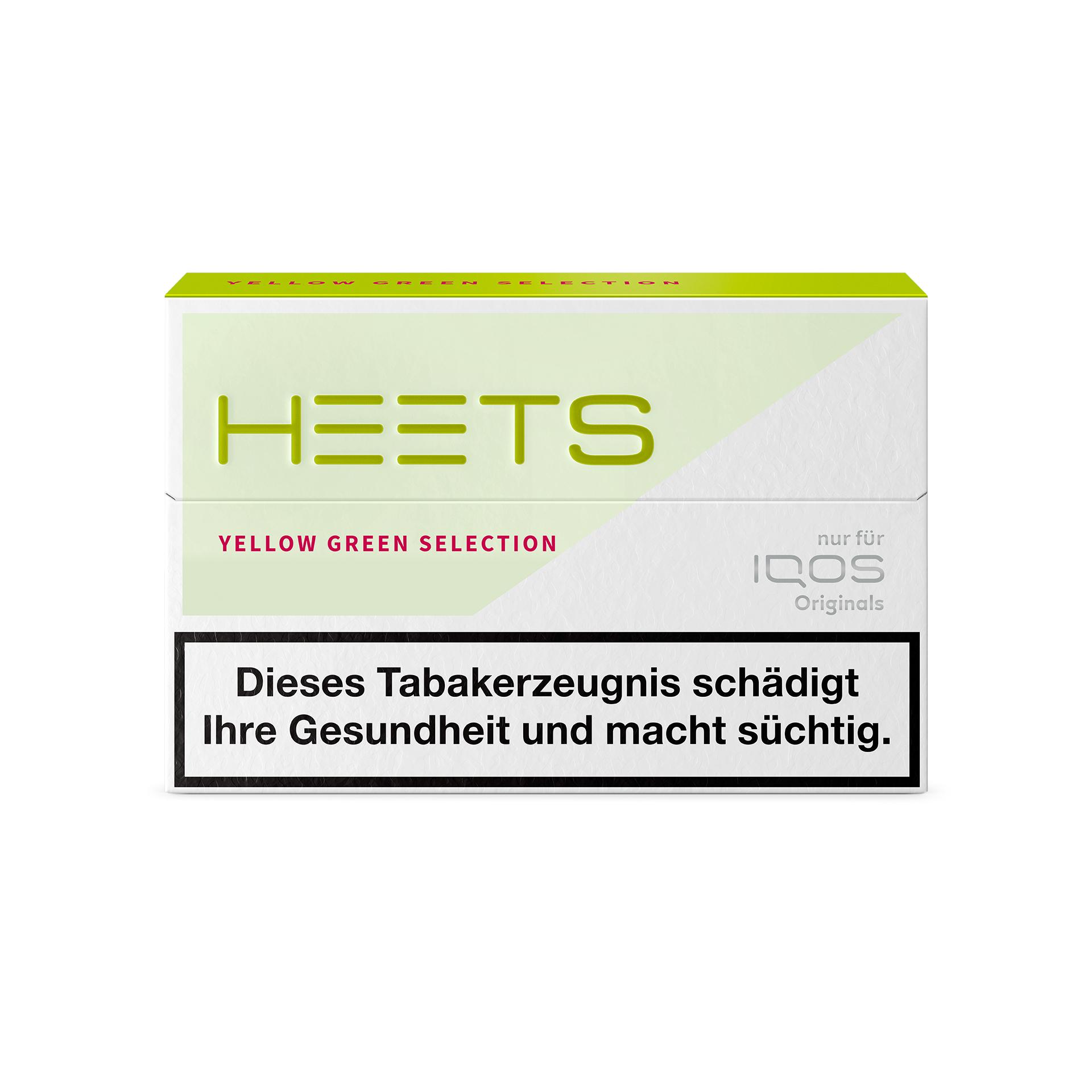 HEETS Yellow Green Selection 1 Packung 20 Stück