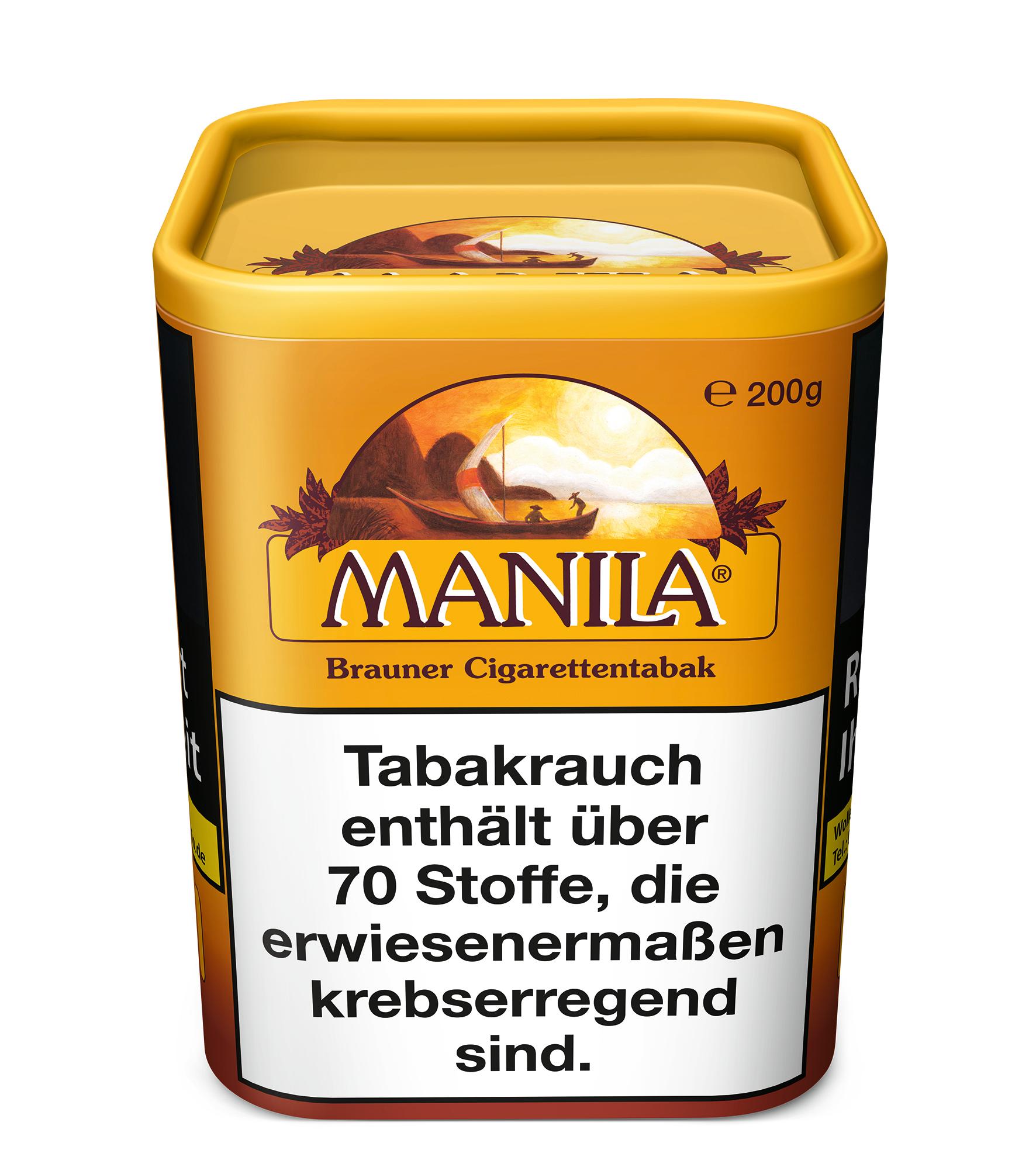 Manila Zigarettentabak 1 Dose 200 Gramm