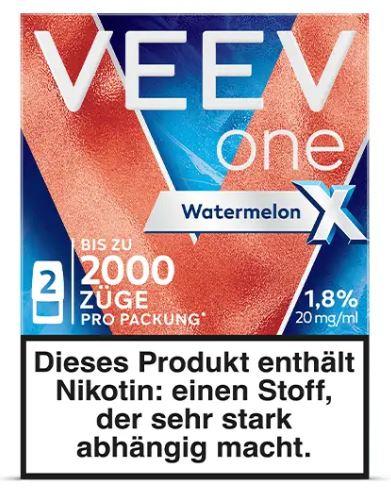 Veev One Pod Watermelon Extra 20mg 1 Packung 2 Stück